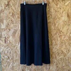 Vintage Howard Wolf Worsted Wool Flared Maxi Skirt, Size 10